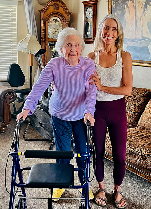 client and Madeline